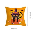 thumbnail image 3 of Hallowen Pillowcase Pillowcase Detachable Pillowcase Pumpkin Ghost Pillowcase Decorative Cushion Cover, 3 of 6