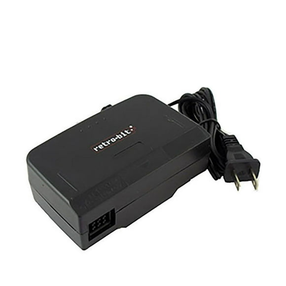 Retro-Bit 5 Feet AC Power Supply Adapter For Nintendo 64