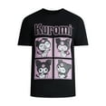 thumbnail image 4 of Kuromi Men's Graphic Tees, Sizes M-XL, 4 of 4