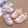 thumbnail image 3 of Sanrio Kawaii Hello Kitty Casual Shoes Cartoon PU Leather Spring Outdoor Flat Bottom Sneakers Breathable Anti-slip Pink Purple, 3 of 29