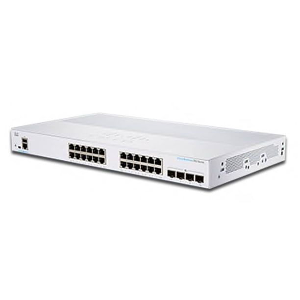Switch Cisco CBS350-24T-4G-NA de 24 puertos RJ-45 Gigabit Ethernet ...