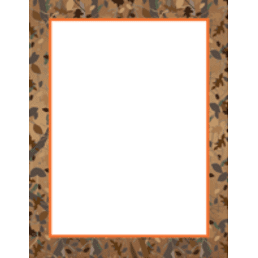 SHAPES ETC. Designer Paper - Camo (50 Sheet Package)