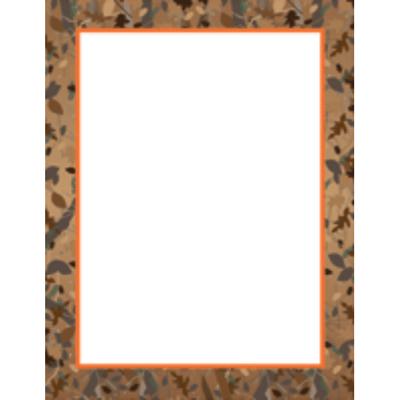 SHAPES ETC. Designer Paper - Camo (50 Sheet Package)