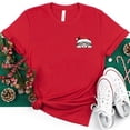 thumbnail image 4 of Camisetas de gato con sombrero de Navidad Kawaii para mujer, Tops de fiesta de Navidad, ropa de calle Harajuku, camisetas casuales de manga corta, ropa femenina, 4 of 5