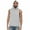 Grey, variant on 9 Crowns Men's Lightweight Athletic Cut Hoodie Shirt Tank Top (Lime, Large)