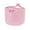 Pink, variant on Small Rope Basket with Handles Woven Storage Basket for Organizing Cute Round Decorative Box for Shelf Snack Storage Living Room Bedroom Toys 11.8 x 7 Inch
