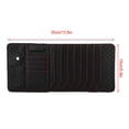 thumbnail image 4 of CD Visor Car Sun Visor CD Holder,Multi functional Car Sun Visor CD Organizer Holder PU Leather Disc Card Storage Bag Black, 4 of 9