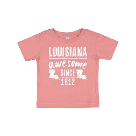 

Inktastic Louisiana Awesome Since 1812 Gift Baby Boy or Baby Girl T-Shirt