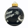 thumbnail image 1 of Vancouver Canucks Printed Glass Ball Ornament, 1 of 1