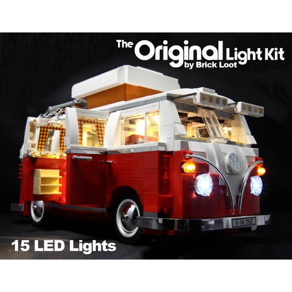 Brick Loot LED Lighting Kit for LEGO VW Camper 10220 - LEGO Set NOT Included