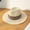 Beige, variant on Famous Ethnic Style Jazz Hat, New Summer Men's And Women's Boutique Straw Hat, Sun Shading, Leisure Vacation Beach Hat, Retro Top Hat