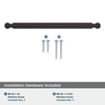 thumbnail image 3 of Amerock Ballard 8-13/16 inch (224mm) Center-to-Center Oil-Rubbed Bronze Cabinet Pull, 3 of 5