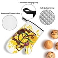 thumbnail image 4 of ZICANCN Oven Mitts and Pot Holders Sets, Peace Sees Love Words Baking Sets Kitchen Heat Resistant 4 Pieces, 4 of 8