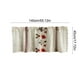 thumbnail image 3 of Cortinas Cortas Bordadas con Motivos Navideños | Decoración Festiva | Cortinas Decorativas Estilo Campestre para Cafeterías | Poliéster | Blanco | 140×45 Cm | 1 Cortina, 3 of 6