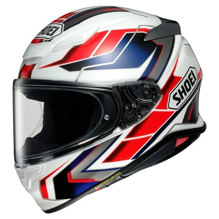 Shoei RF-1400 Prologue TC-10 Full Face Helmet - White/Red/Blue