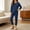 Z08-Navy, variant on Spazoro Kids Girls Boys 2PC Outfit Sets, Solid Color Loungewear Long Sleeves Soft & Comfy Casual Shirt and Jogger Pants Sets for Fall Winter Navy Size 9-10