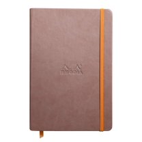Rhodiarama Hardcover Notebook - Taupe, A5