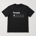 thumbnail image 3 of Funny One Star People Review Graphic T-Shirt, Unisex Short Sleeve Tee, 3 of 9