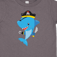 thumbnail image 4 of Inktastic Pirate Shark, Cute Shark, Little Shark, Blue Shark Boys or Girls Toddler T-Shirt, 4 of 5