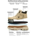 thumbnail image 4 of SKIUHS Men's High-Top Stylish Safety Shoes - High-Grade Security, Lightweight Waterproof Composite Toe & Thick Slip-Resistant Work Sneaker, 4 of 7