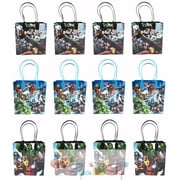 Avengers 12 Authentic Licensed Party Favor Reusable Medium Goodie Gift Bags 6"