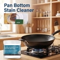 thumbnail image 6 of Powerful Burnt Residue Remover Paste For Cookware, 9.17OZ Pot Cleaner For Bottom Of Pans, Removes Stubborn Stains, For Stainless Steel & Non-Stick Pans (2 PCS), 6 of 7