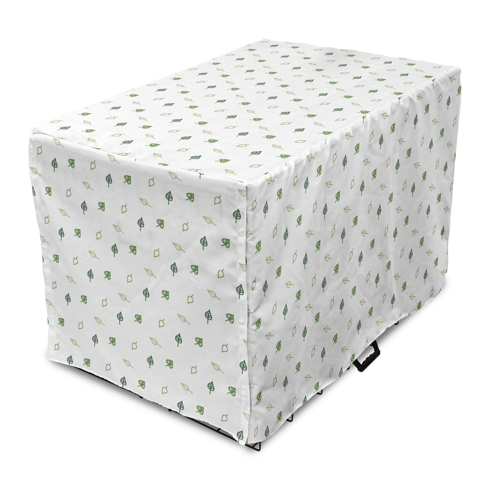 Photo inspiration: Picture Idea: Leaf Dog Crate Cover Modern And Minimalistic Leaves Style With