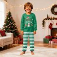 thumbnail image 2 of Lvotionpl 2026 Family Matching Christmas Pajamas Set, Christmas PJs for Men Women s, Long Sleeve Tops and Pants, Holiday Family Sleepwear, Xmas Pajama Sets, 2 of 5