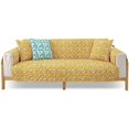 thumbnail image 1 of Hongchun Armchair protector sofa throw non-slip couch throw 1 piece yellow, 1 of 5