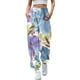 thumbnail image 1 of Gibobby Pantalones mujer invierno Pantalón deportivo sanitario con cintura diaria y estampado floral Legging elástico largo informal para mujer(Marina,XG), 1 of 4