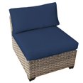 thumbnail image 1 of TKC Monterey Armless Patio Chair in Navy (Set of 2), 1 of 1