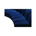 thumbnail image 5 of Meridian Furniture Infinity Navy Velvet 2pc. Modular Sectional, 5 of 11