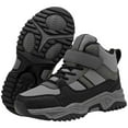 thumbnail image 5 of UngA Boys Winter Shoes Hiking Work Boots Waterproof Outdoor Ankle Boots with Hook and Loop Snow Boots Boy (Little Kid/Big Kid),Size 4.5, 5 of 5