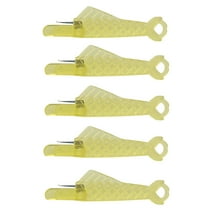 5 pcs Automatic Sewing Needle Threader, Fish Type Quick Needle Threaders for Hand Sewing, Sewing Machine Needle Threader Tools, Sewing Supplies,Designed for Sewing Lovers Alike,3 Colors(Yellow)