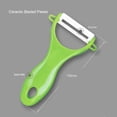 thumbnail image 5 of Peeler For Vegetables And Fruits Peeler Set, Quickly Peels Apple, Potato, Corn, Ginger, Citrus, Avocado, Mango and More (green 2pack), 5 of 7