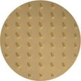 thumbnail image 1 of Ahgly Tapis Rond Lavable en Machine Intérieur Transitionnel Orange, 5 Pieds Rond, 1 of 7