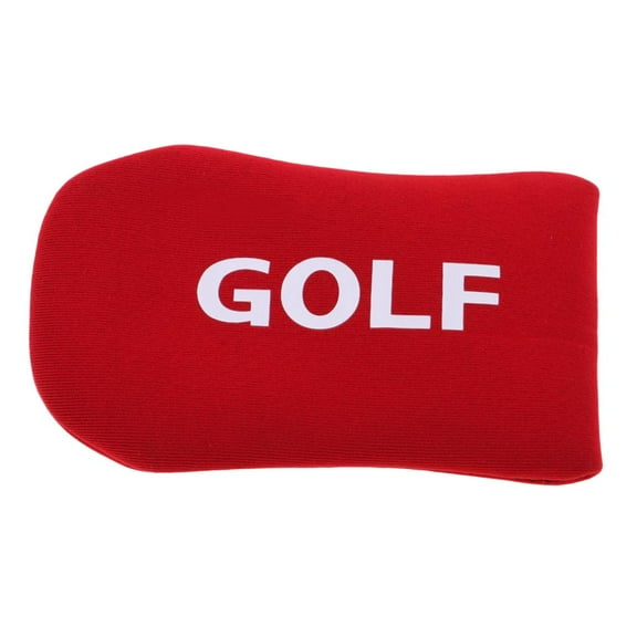 Neoprene Golf Putter Headcover Club Head Cover Perfect for Blade Putters, Easy to Attach and Remove Red