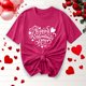 thumbnail image 5 of Camisetas de Manga Corta para Mujeres, Camiseta de Cuello Redondo Impresa de Moda, Primavera Y Verano Casual, 5 of 8