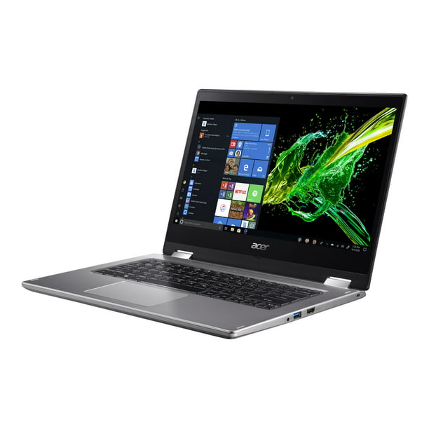 Acer Spin 3 Convertible Laptop, 14" Full HD IPS Touch, 8th Gen Intel Core i7-8565U, 16GB DDR4, 512GB PCIe NVMe SSD, Backlit KB, Fingerprint Reader, Rechargeable Active Stylus, SP314-53N-77AJ