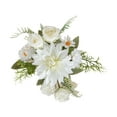 thumbnail image 2 of Sunjoy Tech 1 Bouquet Artificial Flower Non-fading Not Wither No Watering Faux Silk Dahlia Flower Bridal Flower Bouquet for Wedding, 2 of 8