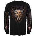 thumbnail image 1 of Buffalo Skull Long Sleeve T-Shirt, 1 of 1