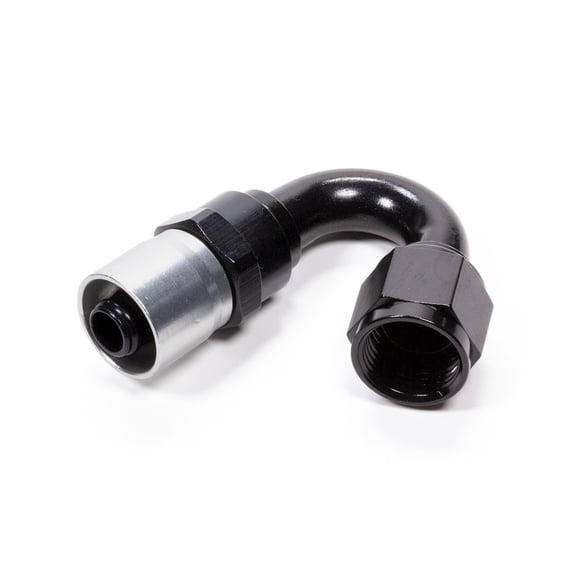 Fragola #8 150-Deg Crimp Hose Fitting