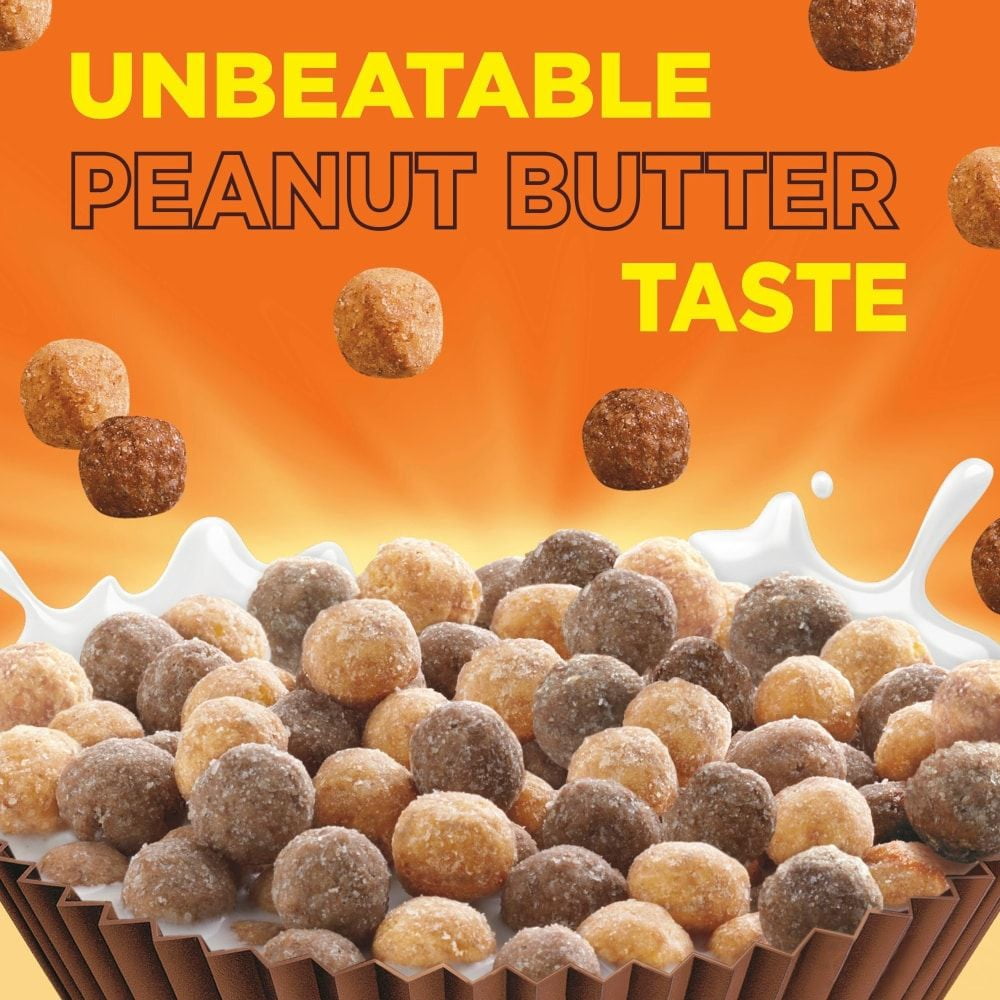 General Mills REESES PUFFS Chocolatey Peanut Butter Cereal Large Size 16.7 oz - Pack of 3