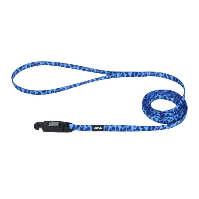 Correa para perro Coastal Li'l Pals E-Z Snap, 1 cm x 1,8 m, azul