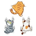 thumbnail image 1 of Danhjin Cars Sticker Personality Funny Scratch Cats Sticker Car Car Scratch Cover Funny Cats Decorative Sticker Scratch Cover Sticker Stickers, 1 of 4
