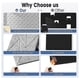 thumbnail image 2 of 12Pack Acoustic Panels with Self-Adhesive, 12X 12X 0.4Inch Sound Proof Foam Panels,Sound Panels High, 2 of 5