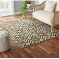 thumbnail image 2 of Mainstays Neutral Geometric Beige 3 Piece Indoor Area Rug Set, 2 of 2