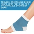 thumbnail image 3 of DCF Gel Moisturizing Heel Socks, 3 of 6