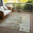 thumbnail image 6 of Addison Rugs Chantille Indoor/Outdoor Transitional Abstract Brown Washable Rectangle Rug, 10' x 14', 6 of 6