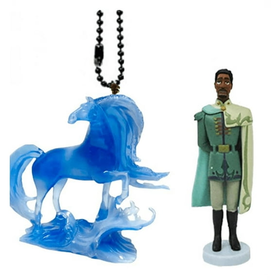 Nokk Elsa’s Horse 4” & Lieutenant Mattias PVC Keychain Dangler Ornament Figure